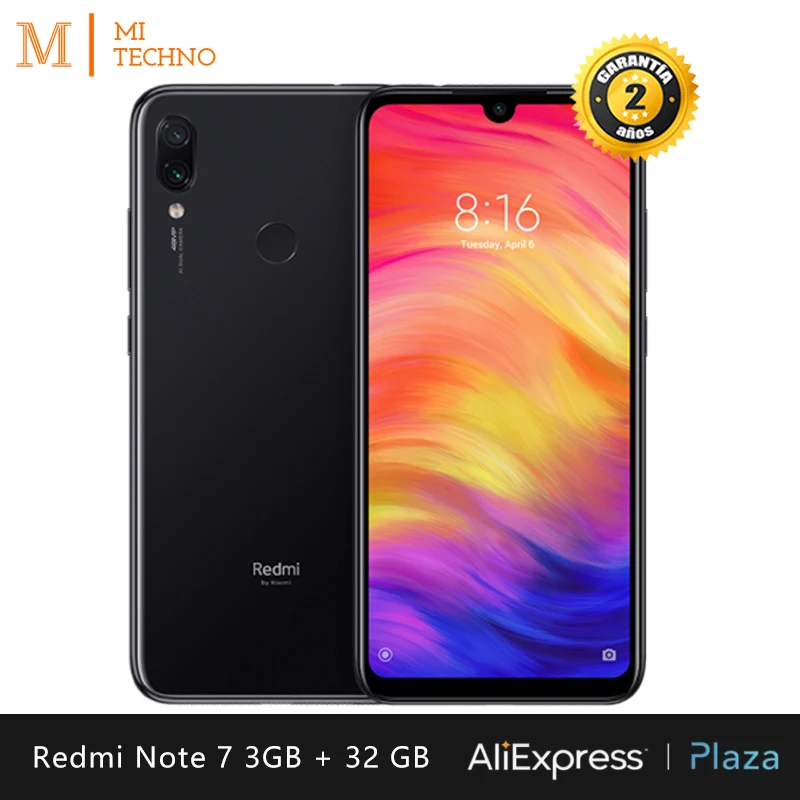[النسخة العالمية] Xiaomi ملاحظة Redmi 7 الهاتف الذكي شاشة HD + 6,3 \
