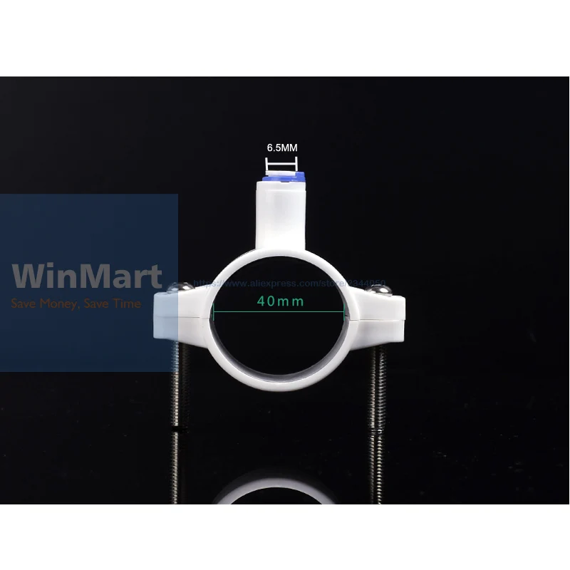 1 PC 1/4 6.5MM 40MM ID RO system Drain Clamp Clips Drinking water Waste clip filter | Обустройство дома