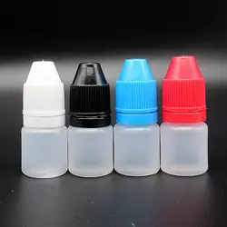 Мини-образец бутылки 2 мл флакон-капельница, LDPE жидкого образца бутылки, бутылка для использования бесплатный образец или подарочная