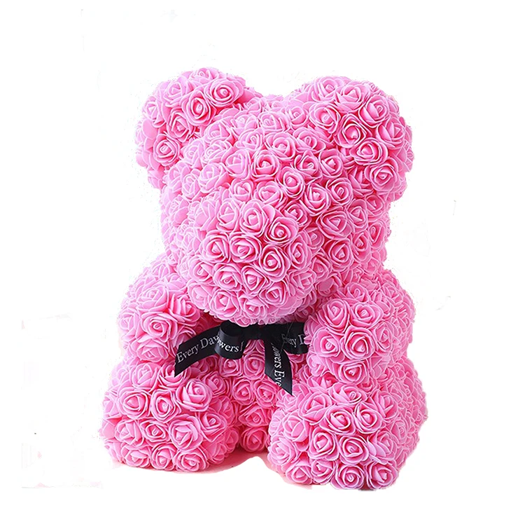 true love rose bear
