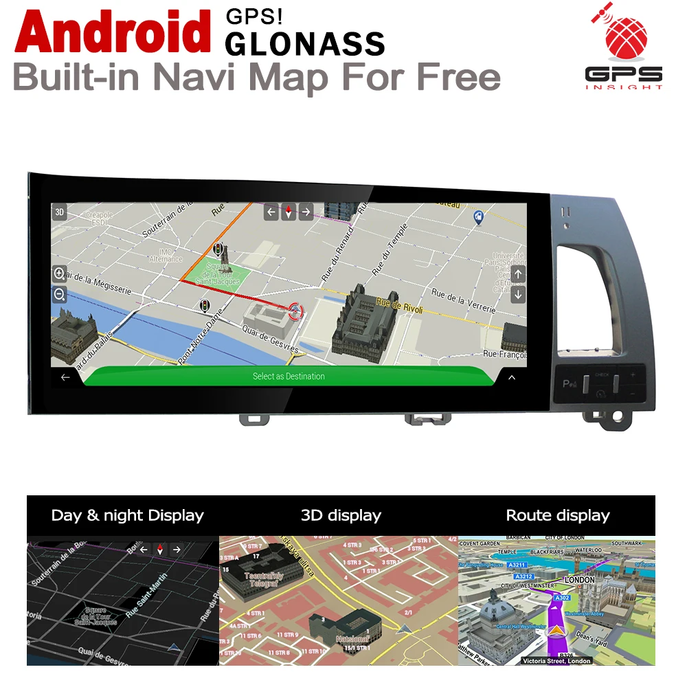 10,2" HD экран стерео Android 7,1 up Автомобильный gps Navi карта для Audi Q7 4L 2010~ MMI стиль мультимедийный плеер Авто Радио