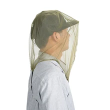 Против москитов и пчел Жук Насекомое Летающий вредитель голова сетка Маска крышка шляпы Защита для лица для пчеловода рыбалка кемпинг Велоспорт