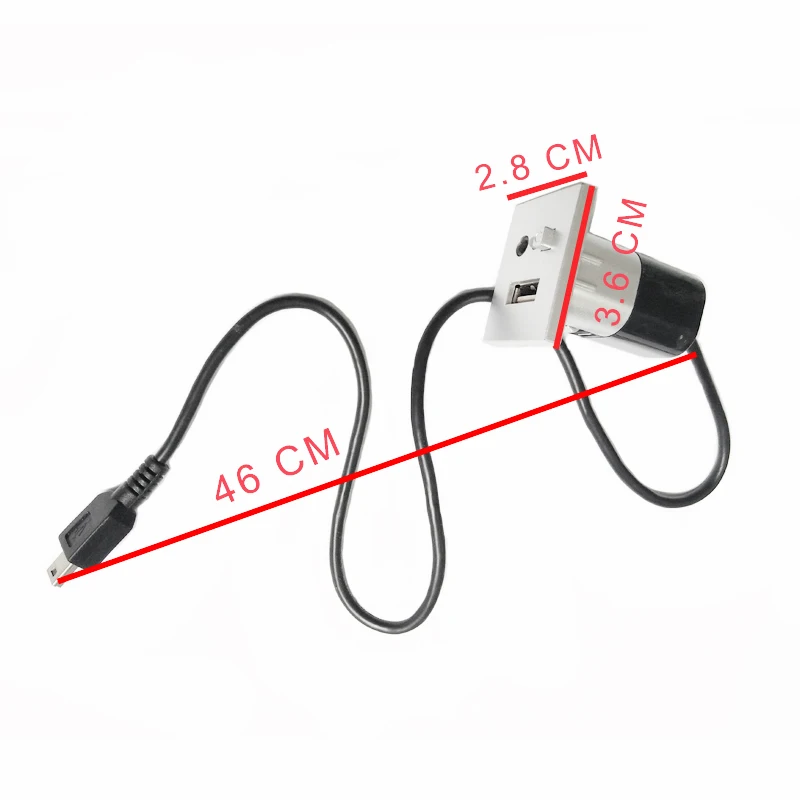 Для Ford Focus MK2 USB/AUX слот интерфейс s вилка кнопка+ кабель интерфейс с мини USB кабель адаптер Аксессуары