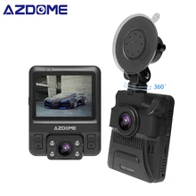 AZDOME GS65H Originale Mini Dual Lens Auto DVR 2.4 “Novatek 96655 Videocamera per auto 1920×1080 P Full HD Dash cam di Visione Notturna del G-sensor