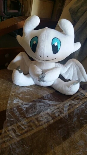 How to Train Your Dragon White Dragon Plush Toy