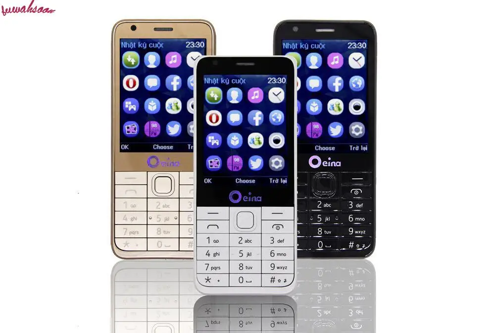 Four Sim Cards Original Oeina 230 With Quad Band Bluetooth