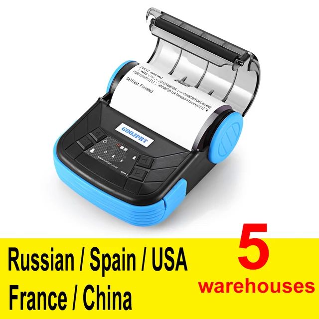 Special Price MTP-3 80mm Mini bluetooth Themal Printer Portable Wireless Thermal Receipt Printer Suitable For Android iOS Windows