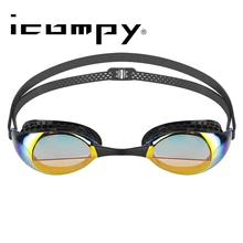 LANE4 icompy профессиональные плавательные очки Анти-туман УФ-защита Водонепроницаемый для взрослых мужчин женщин#95210 очки