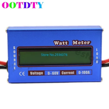 

OOTDTY Digital 60V/100A Battery Power Analyzer Watt Meter Balancer For DC RC Helicopter APR5_30