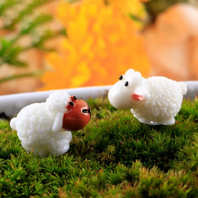 Mini Animali di Casa Micro Fata Giardino Figurine Miniature Giardino di Casa Della Decorazione FAI DA TE Accessori 10 pz/lotto