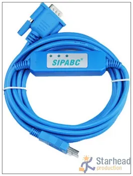 

NEW Smart USB-XW2Z-200S USB-XW2Z-200S-CV Programming Cable for Omron PLC HMI RS232 DB9, USB to RS232 (DB9F) Support WIN7