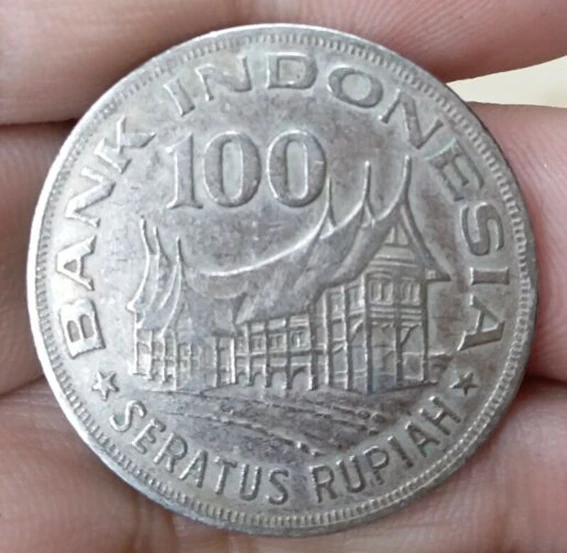 

28mm INDONESIA 1978 ,100% Real Genuine Comemorative Coin,Original Collection