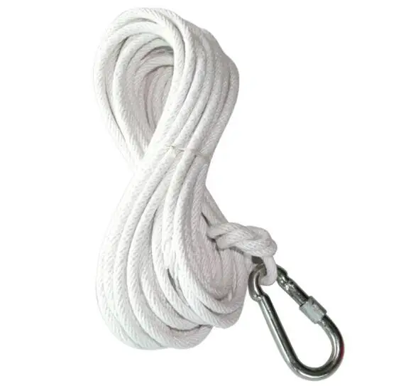 3 Pcs 10m*8mm 4.56KN Travel Sports Static Safe Rescue Rope Rock Climbing Sling Fast Rope Rappelling Tree Arborist Cord