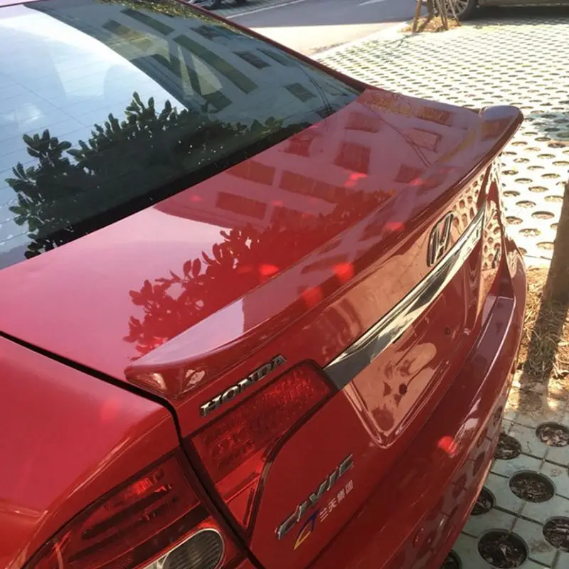 Подходит для спойлера Honda Civic высококачественный материал АБС праймер заднего