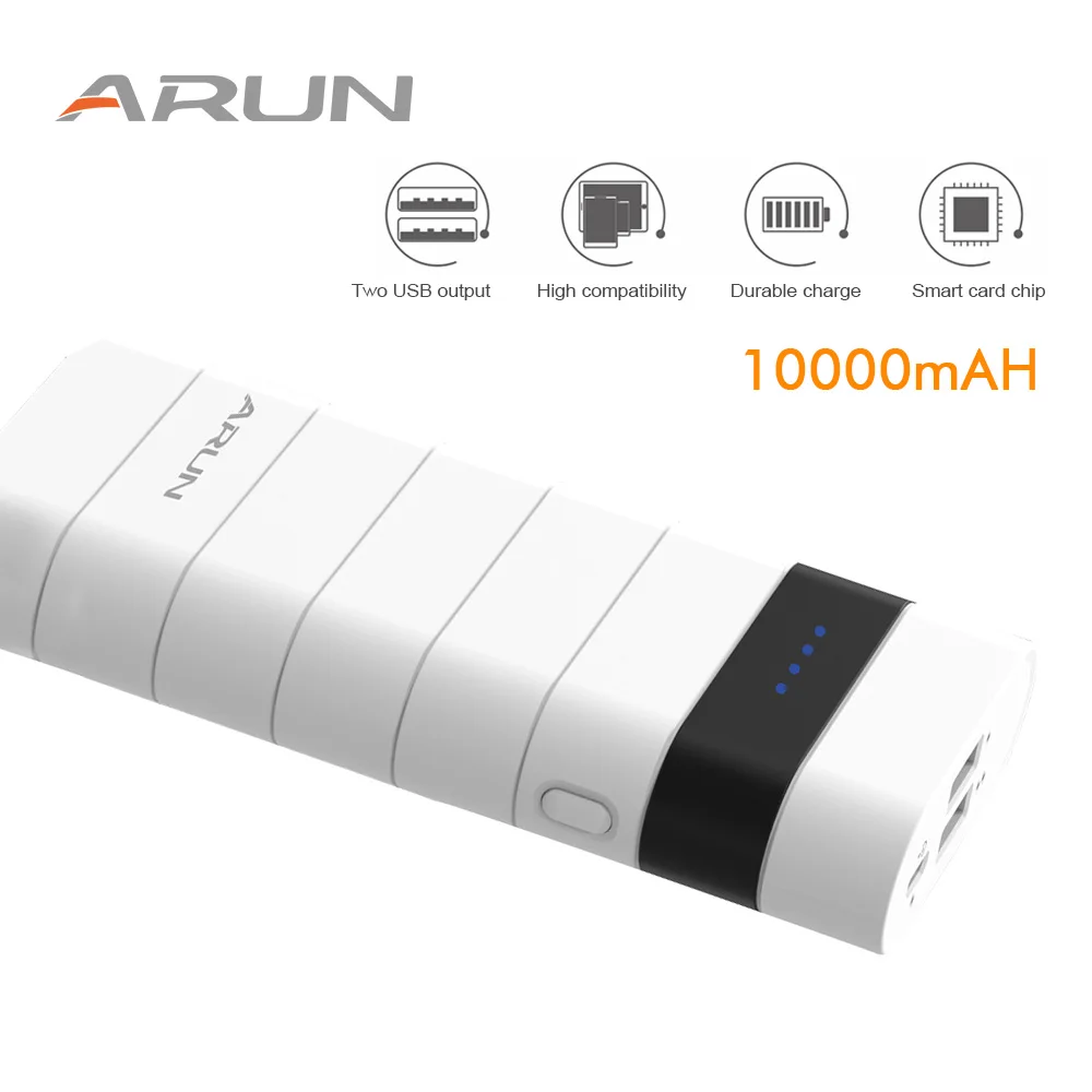 1-ARUN-10000-mAh-Power-Bank-Dual-USB-Charger-External-Battery-Portable-Y305A-Phone-Charger-For-Samsung-OPPO-Huawei-Xiaomi-Iphone