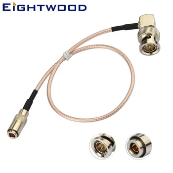 

Eightwood 6G-SDI Recorder Cable BNC Male Right Angle to DIN 1.0/2.3 Male RG179 Adapter Coax Cable for Blackmagic Video Assist
