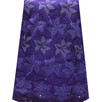 

Nigerian High Quality Wedding Lace, Swiss Lace Purple African Dress, 2018 New Nigeria Lace Fabric JA103-2