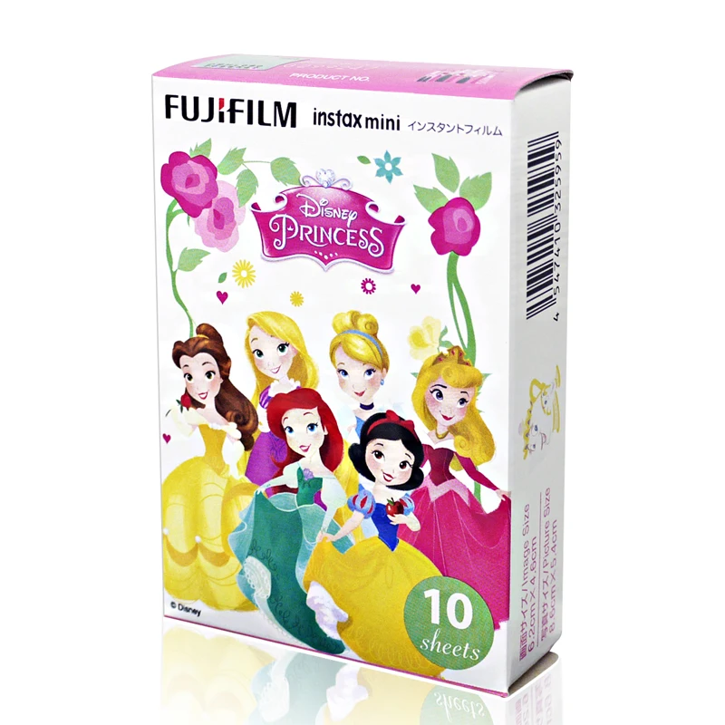 Fujifilm Instax Mini Princess HK мгновенная пленка(10 листов) для Mini 7s 8 8+ 9 25 50s 70 90/Share SP-1, SP-2 принтер