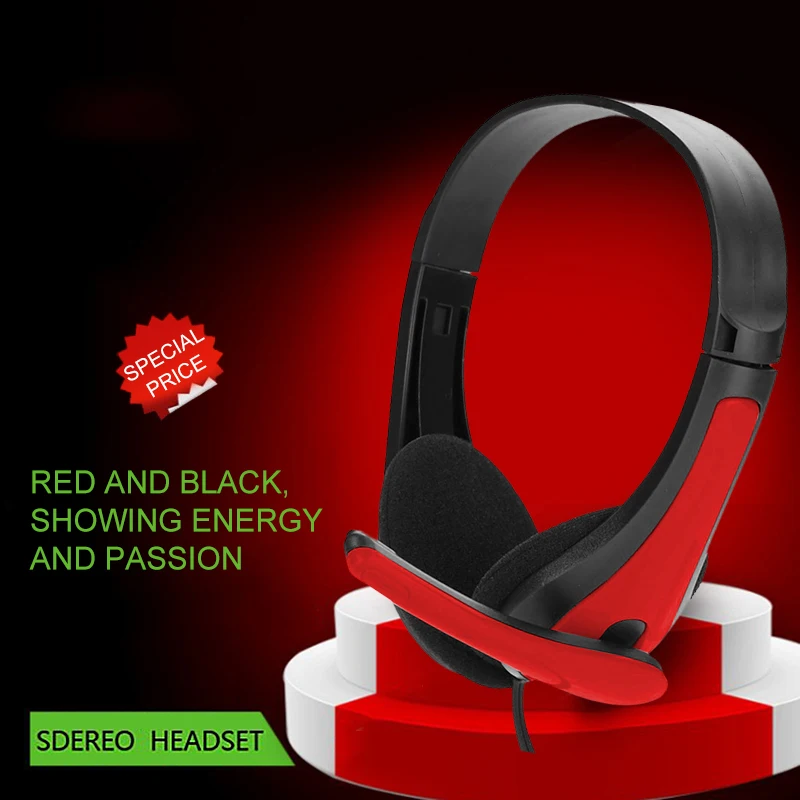 

Gaming Headphones Wired Gamer Big Headset Stereo Sound Over Ear Earphone Deep Bass with Mic for Computer PC Laptop PS4 X-BOX