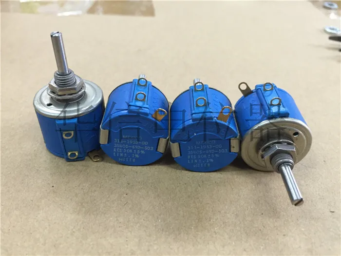 

Original new 100% 311-1953-00 3540S-642-503 50K multi turn potentiometer shaft diameter 3MM (SWITCH)