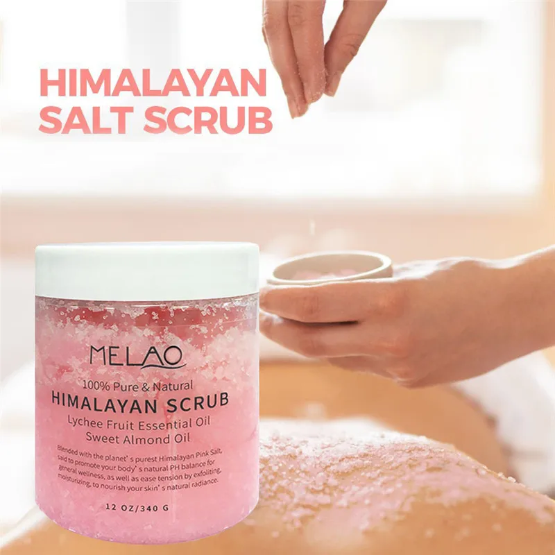 Exfoliating Scrub Cream Himalayan Bath Salt Firming Body Massage