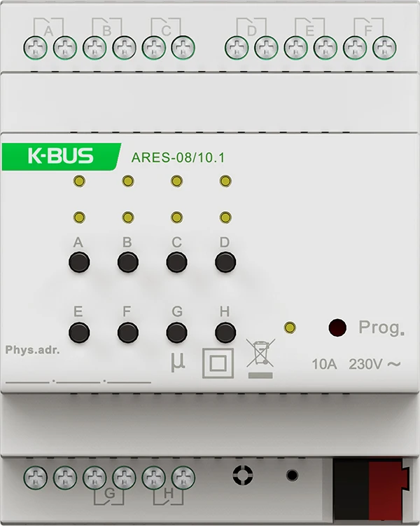 Умный дом GVS K-bus KNX/EIB KNX импульсный привод 8 раз 10A переключатель привод