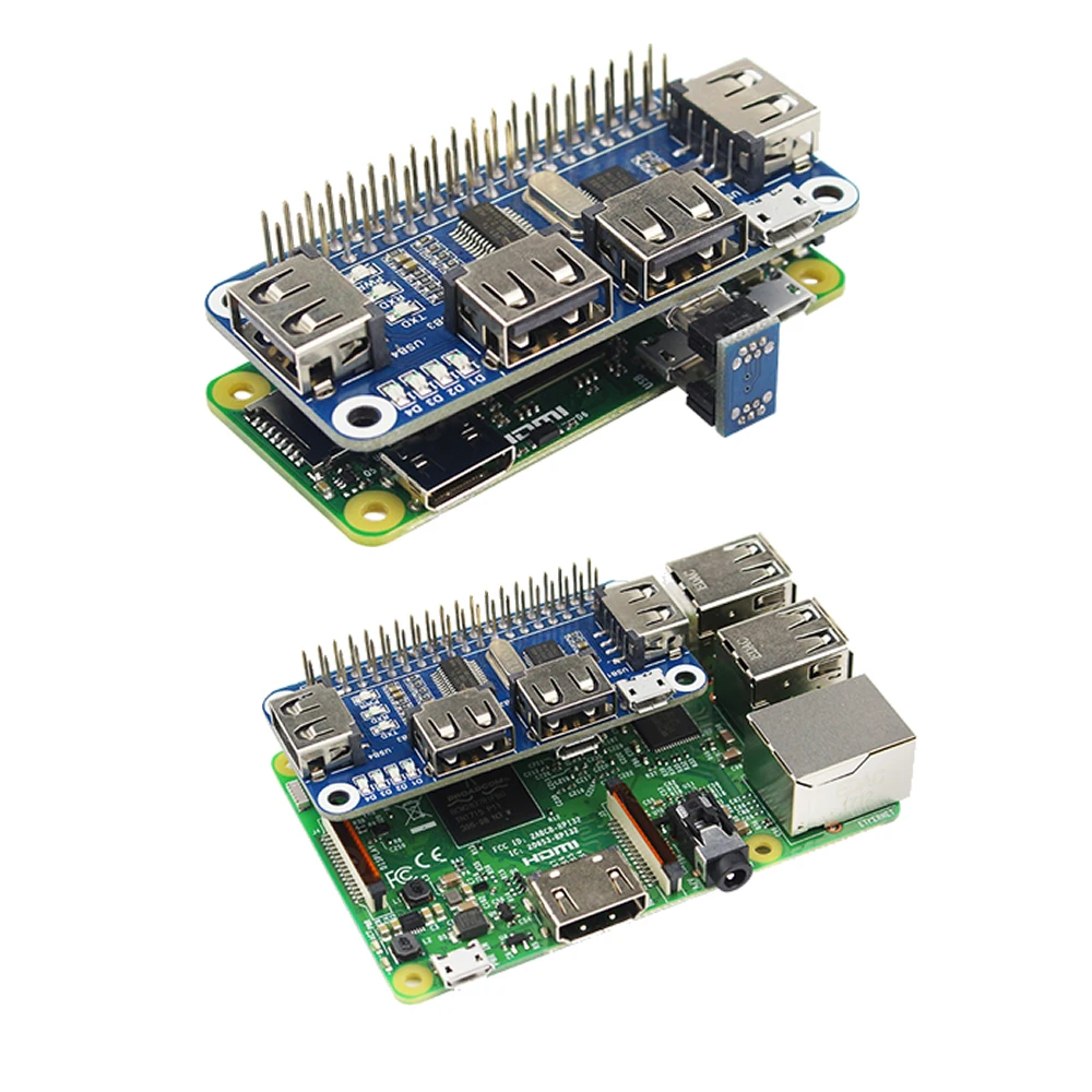 Raspberry Pi 4 порта usb-хаб USB для UART отладки для Raspberry Pi Zero/W/3B/3B