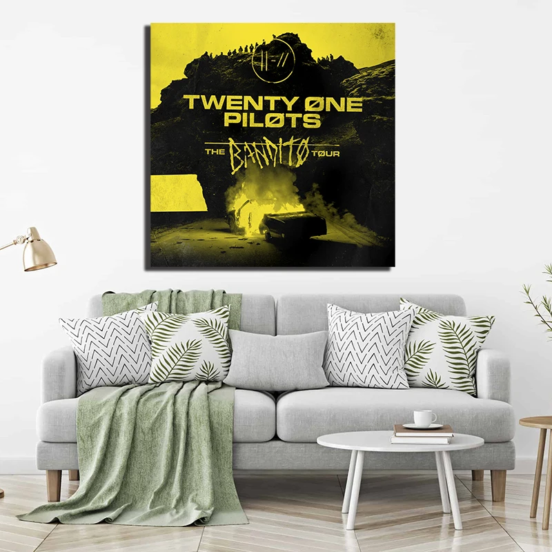 

Twenty One Pilots Canvas Posters Prints Wall Art Painting Decorative Picture Modern Home Decoration Framework