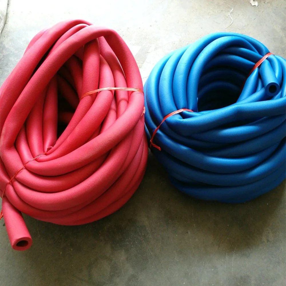 

10M/20M 16mm/20mm Thermal Pipe Insulation Sponge Foam Rubber Tube Lagging Blue