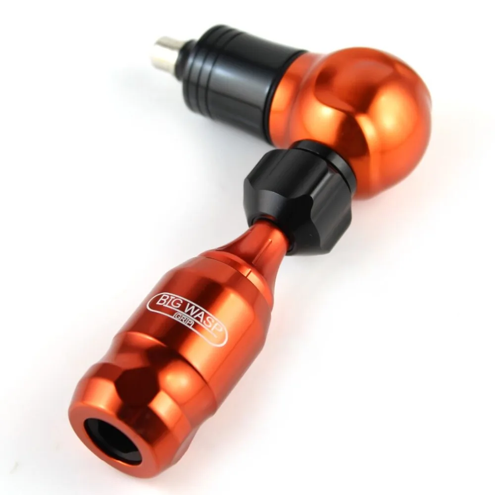 Original HUMMINGBIRD BRONC Swiss Motor Rotary Cartridge Tattoo Machine + One BIGWASP Tattoo Cartridge Grip Orange Original HUMMINGBIRD BRONC Swiss Motor Rotary Cartridge Tattoo Machine + One BIGWASP Tattoo Cartridge Grip Orange