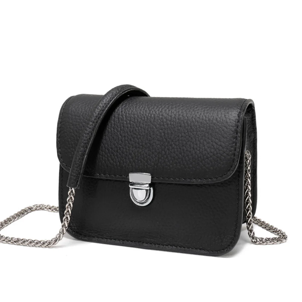 

Small Women Bags Genuine Leather Messenger Bag Clutch Bags Designer Mini Shoulder Bag Women Handbag Hot Sale Little girl purse