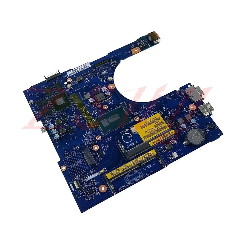 For DELL 5458 5758 5558 laptop motherboard SR23W I7 CN 0V2X3C 0V2X3C LA