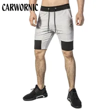 CARWORNIC Новые повседневные шорты для спортзала мужские летние хлопковые спортивные брюки для тренировок фитнес бегун Короткие штаны мужская майка Короткие