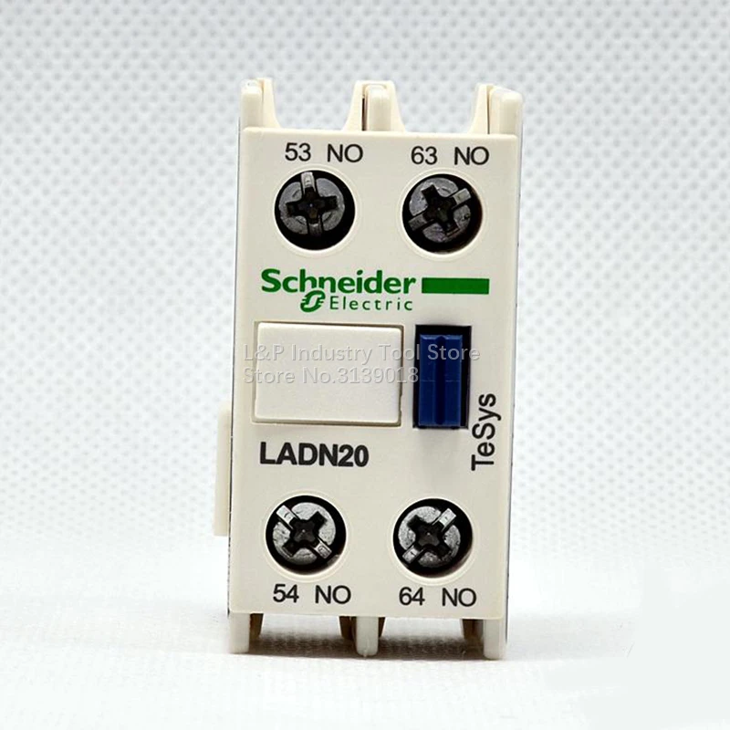 Новинка оригинальный вспомогательный Контактный блок Schneider Electric LADN20C LA-DN20C 2NO для