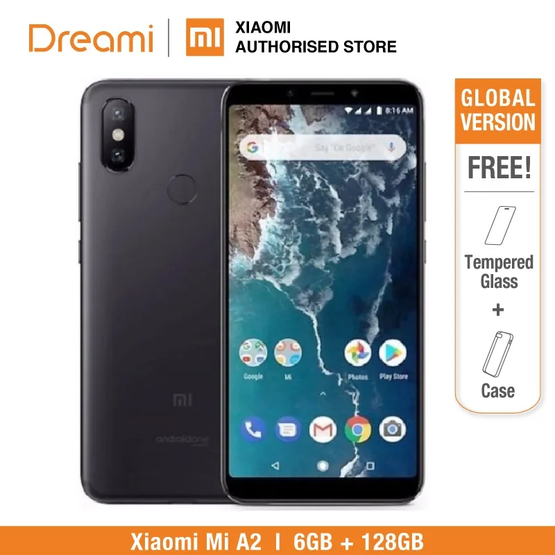 

Global Version Xiaomi Mi A2 128GB ROM 6GB RAM (Brand New and Sealed), Mia2 128gb