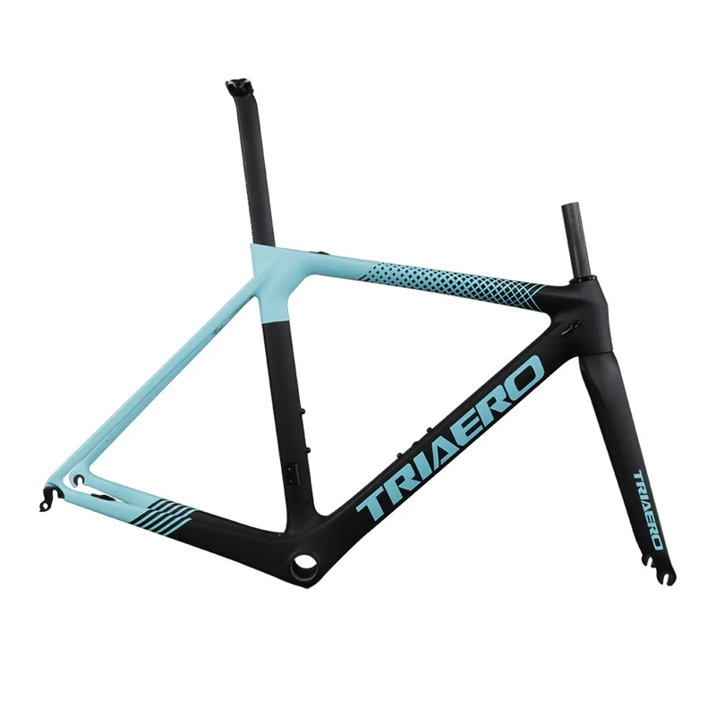 Top Ican Full carbon frame bb86&di2 compatiable Carbon bike frame customized painting 1050g road bike frame fork AERO007 18 Top Ican Full carbon frame bb86&di2 compatiable Carbon bike frame customized painting 1050g road bike frame fork AERO007 18