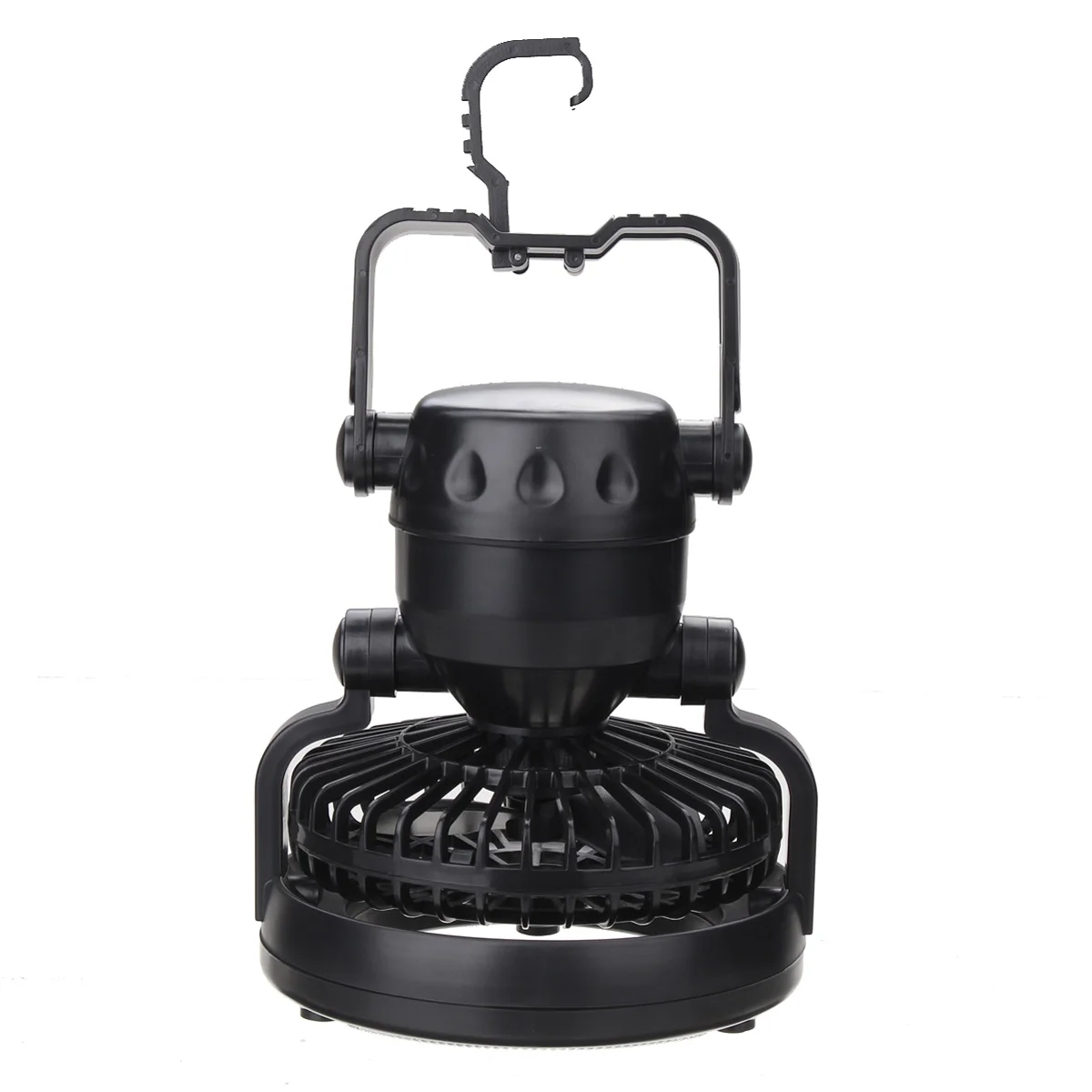 NEW Camping Fan Light 18 LED 2.5W 2 in 1 Flashlight Outdoor Tool Latern