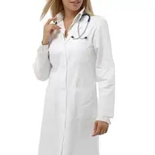 Медицинские белые рубашки Женская рабочая одежда