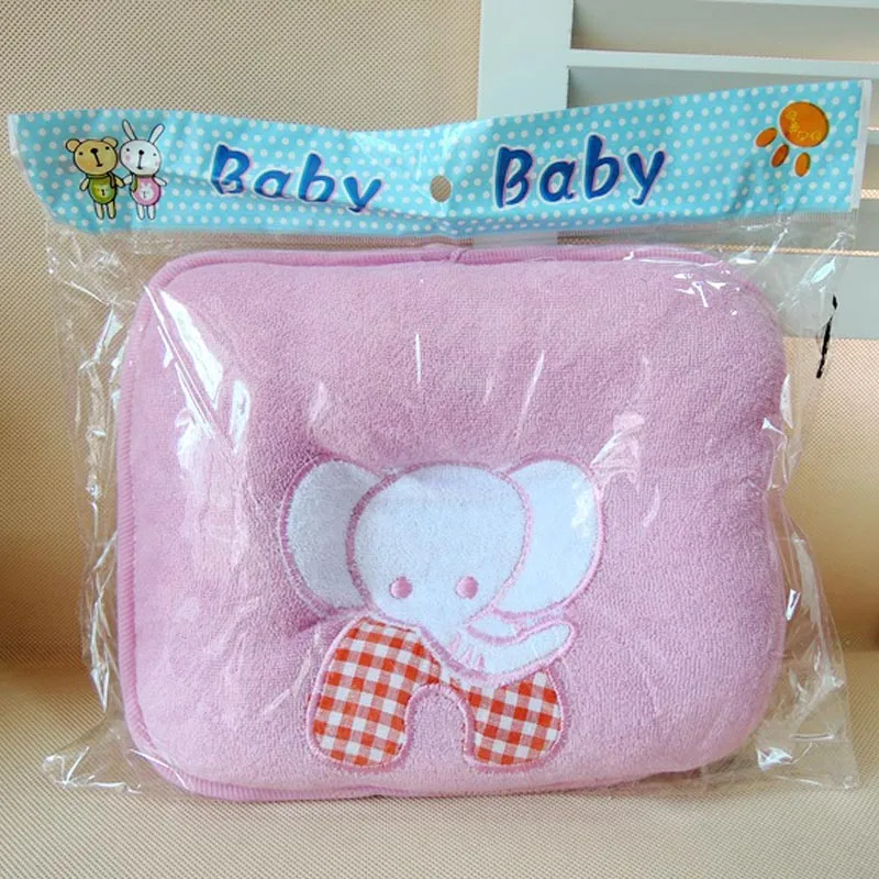 

Baby Shaping Pillow Soft Cotton Lovely Cartoon Sleep Head Positioner Anti-rollover Elephant Pillow Protection Of Newborn