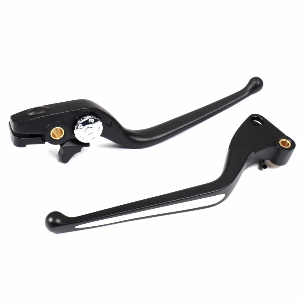 Left&Right Black Shallow Cut Brake Clutch Lever Set For 2008 2015 Victory Hammer 8 Ball Sport