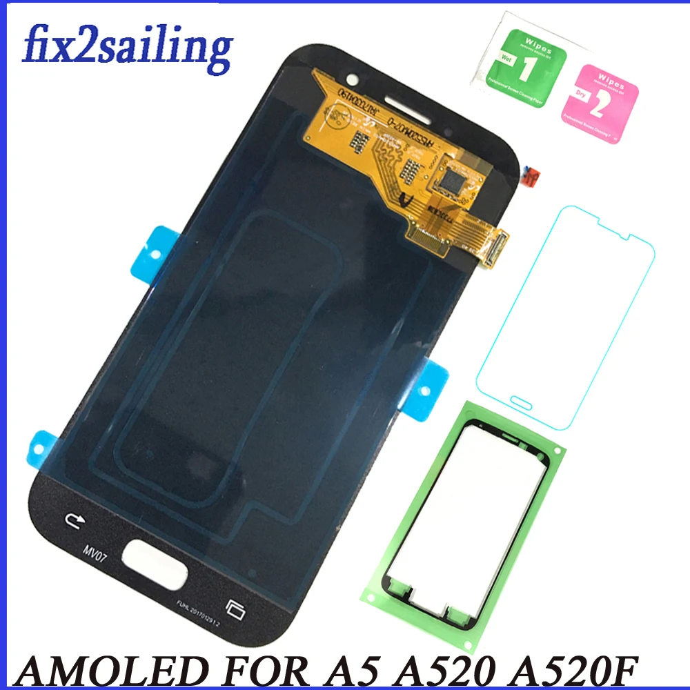

LCD DisplayScreen Replacement Tested Working Screen Digitizer Assembly For Samsung Galaxy A5 2017 A520 A520F A520DS Lcd