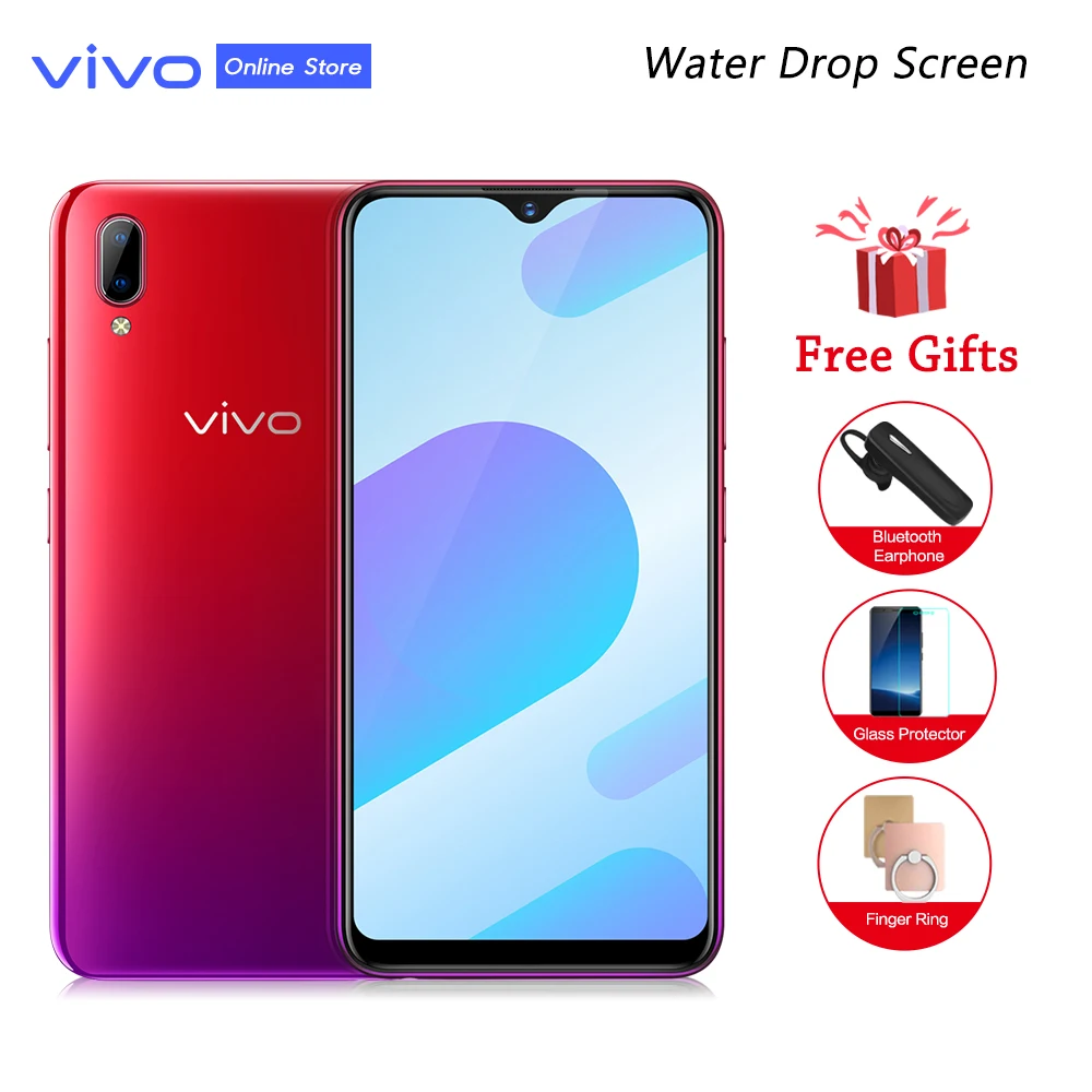 Vivo Y93s мобильный телефон MT6762 Восьмиядерный 6 2 дюймовый экран капли воды 4030 мАч