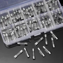 100Pcs 5X20MM Glass Fuse Electrical Amp Fast Blow Assorted Kit With Box Assortment Kit Insurance 0.25/0.3/0.5/0.75/1/2/3/4/5/6A