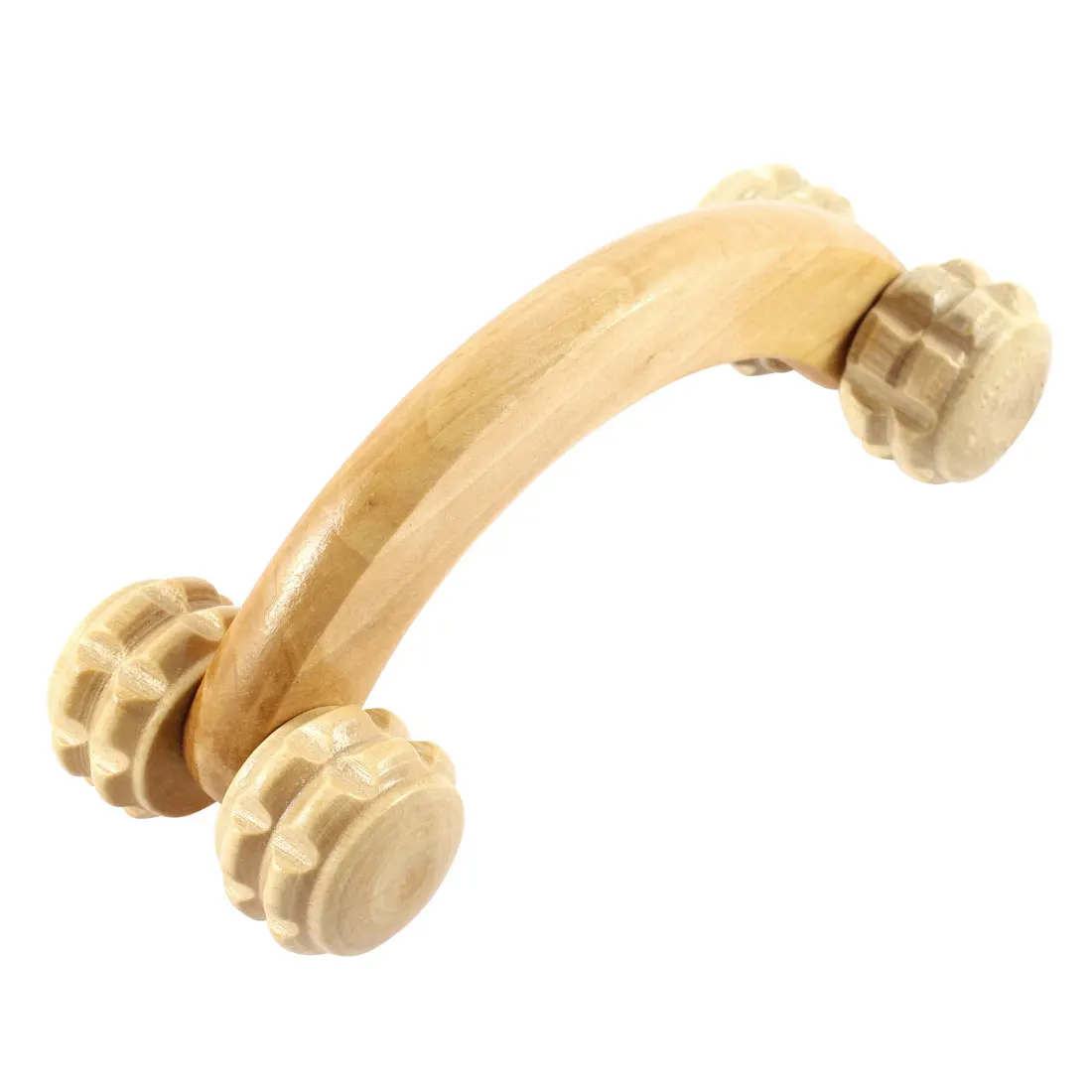 UXCELL Handheld Wooden Massage Roller Body Back Neck Shoulder