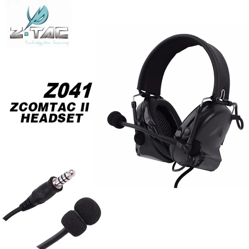 

Z Tactical Comtac 2 headphone Hunting Comtac II Headset Airsoft Paintball Headset Active Noise Canceling Airsoft Earphone Z041