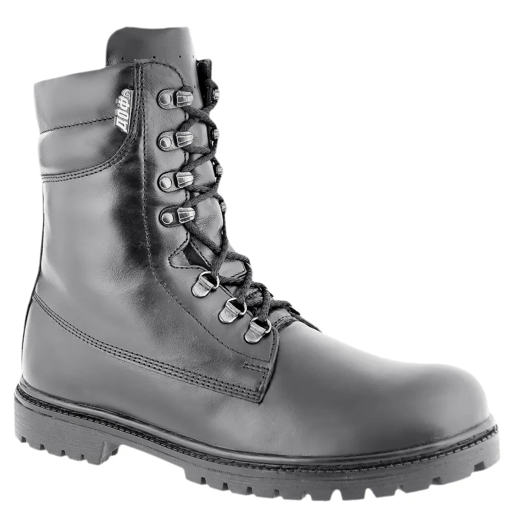 black hiking shoes high quality genuine leather military ankle boots 0066\1 WAin Basic Boots