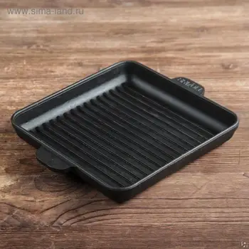 

Cast iron frying pan grill 18/18*2.5 cm. coffee pot bowler pan frying pan mug H18/1825