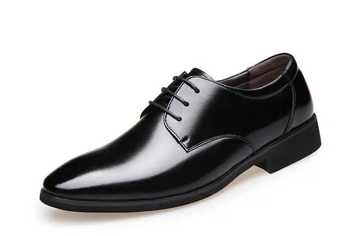 Г., новые брендовые деловые мужские классические туфли на плоской подошве кожаные модельные официальные туфли мужские черные оксфорды, свадебные вечерние туфли LD-91