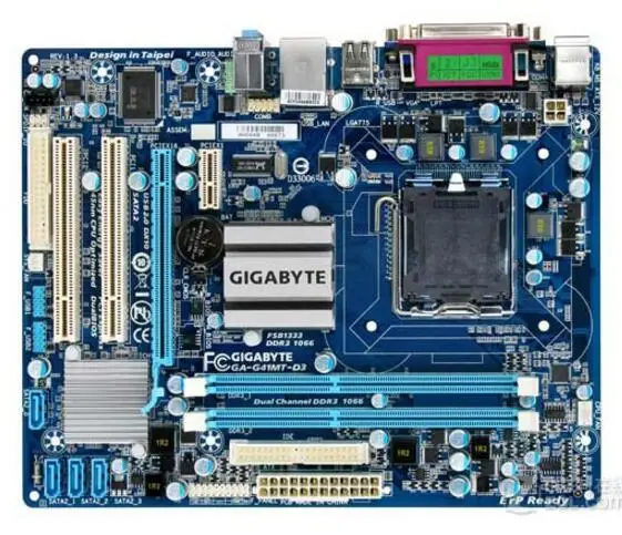 Материнская плата для Gigabyte оригинальная б/у настольного ПК с процессором G41 LGA 775