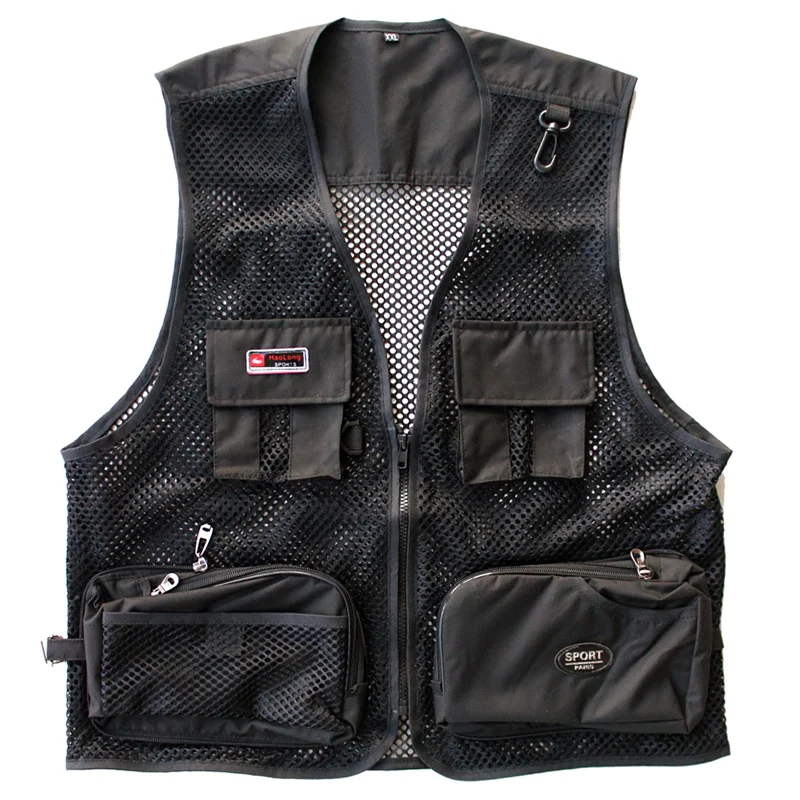 Summer Mesh Vest Hunting Military Tactical Vest Breathable Multi-pocket  Zipper Waistcoat Gilet Tactique Quick Dry Fishing Vests - AliExpress